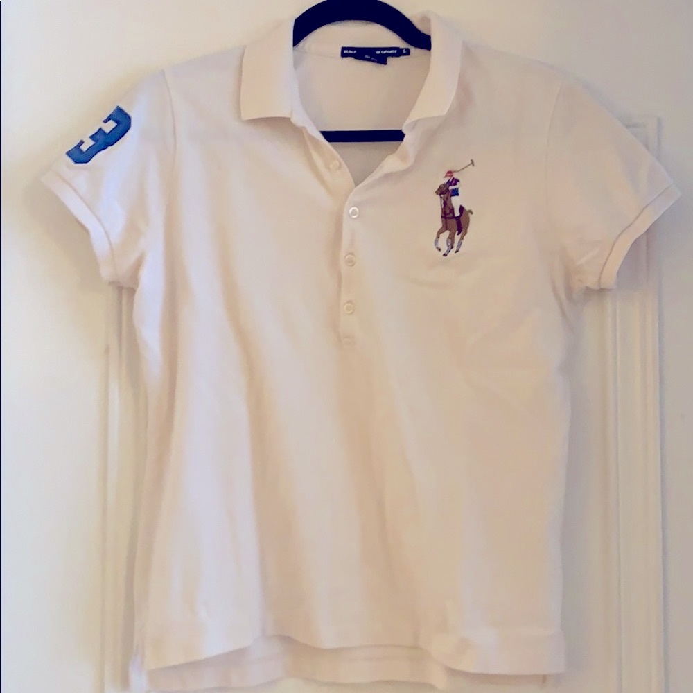 Ralph Lauren Sport polo with large logo